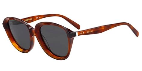 Celine CL41448/S 086/IR Sunglasses in Tortoiseshell